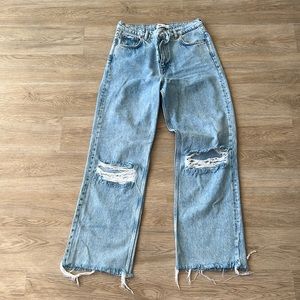 ZARA distressed 90’s Jeans